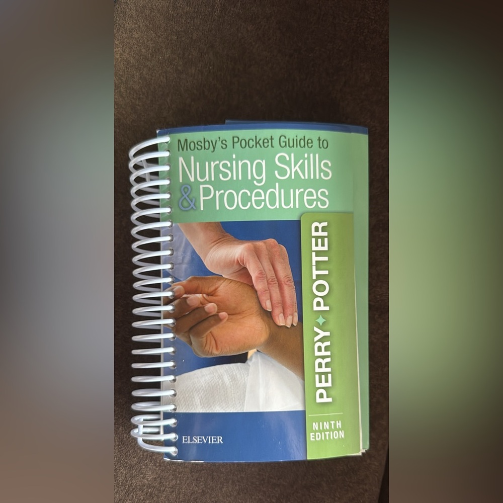 Mosby’s Pocket Guide to Nursing Skills & Procedures Ninth Edition by Elsevier